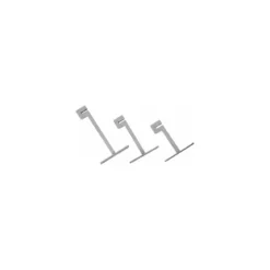 Support mural inox pour barre 200 mm