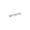 Support mural 3-5 produits PP blanc 42 cm