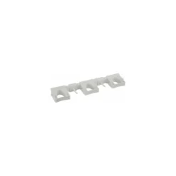 Support mural 3-5 produits PP blanc 42 cm