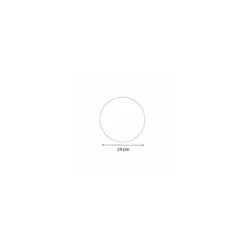 Support or double face rond Ø 24 cm - par 100