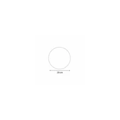 Support or double face rond Ø 28 cm - par 100