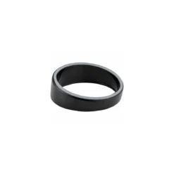 Surélévateur rond penché mélamine noire ø 9 cm H. 3 cm