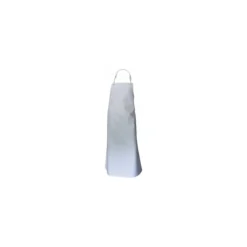 Tablier imperméable souple polyuréthane blanc 115 x 90 cm