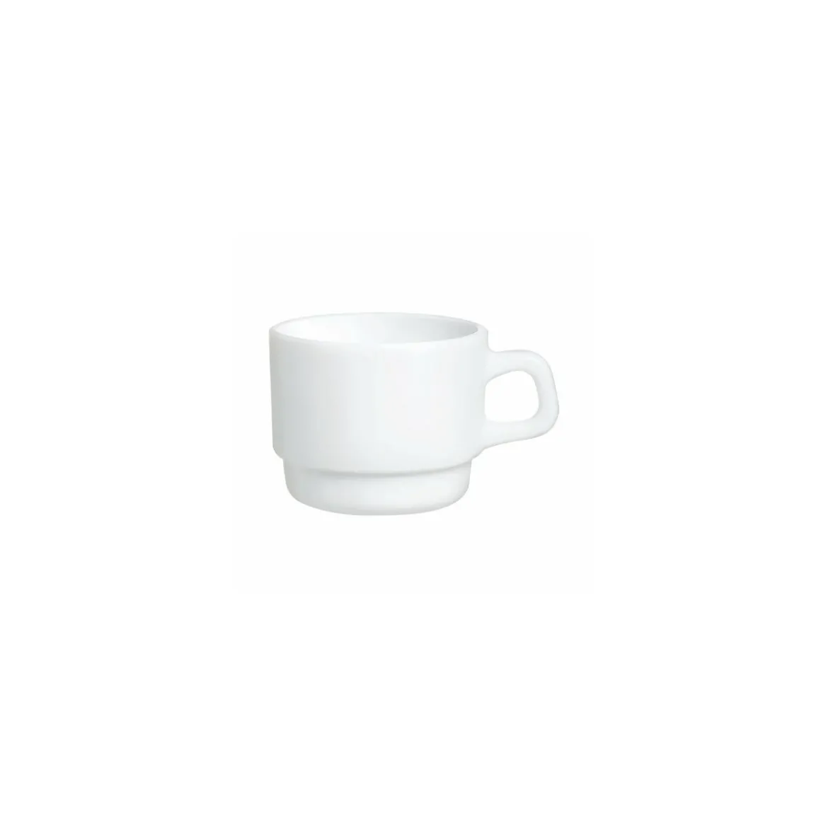 Tasse à déjeuner blanc 250 ml - par 12