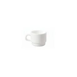 Tasse à thé blanche verre trempé 13 cl ø 7 cm - par 12