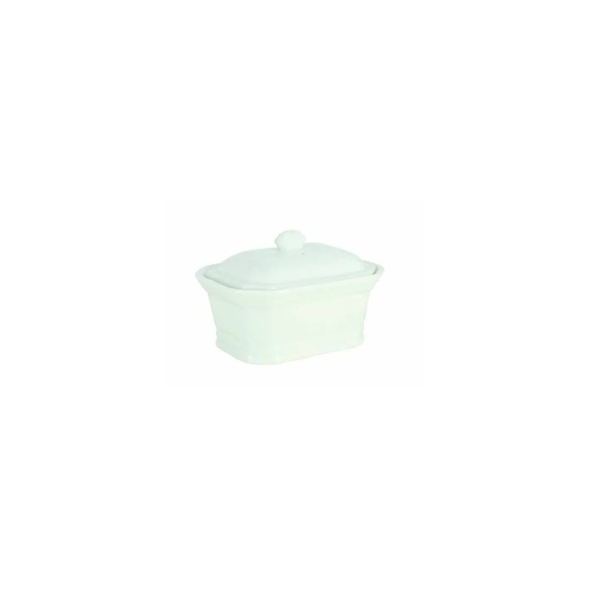 Terrine à foie gras porcelaine blanche 25 cl