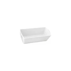Terrine rectangulaire porcelaine blanche 125 cl
