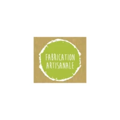 Étiquette adhésive "Fabrication artisanale" 3,5 x 4 cm - par 500