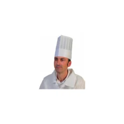 Toque de cuisine jetable avec coiffe en viscose - par 10