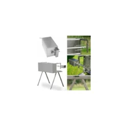 Tournebroche bois L1400
