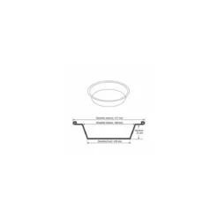 Tourtière aluminium TO 270 110 cl - par 100