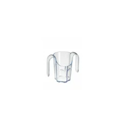 Verre découpe nasale paille copolyester transparent 16 cl - par 12