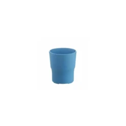 Verre végétal réutilisable Lilitouch bleu 16 cl - par 18