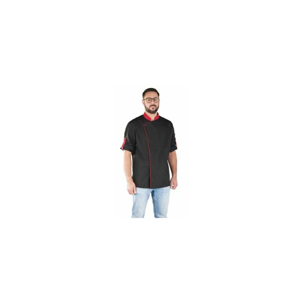 Veste Balthazar noire manche longues XL