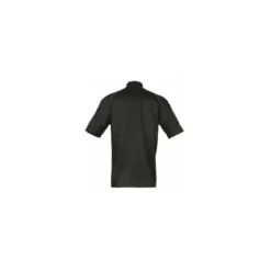 Veste de cuisine manches courtes Benak maille 37.5 noir T2