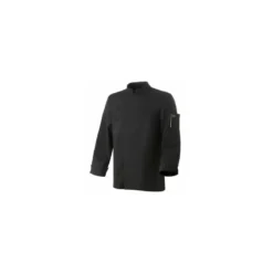 Veste de cuisine Robur manches longues Nero noire T5