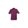 Veste Olivier manches courtes noire rayé bordeaux S