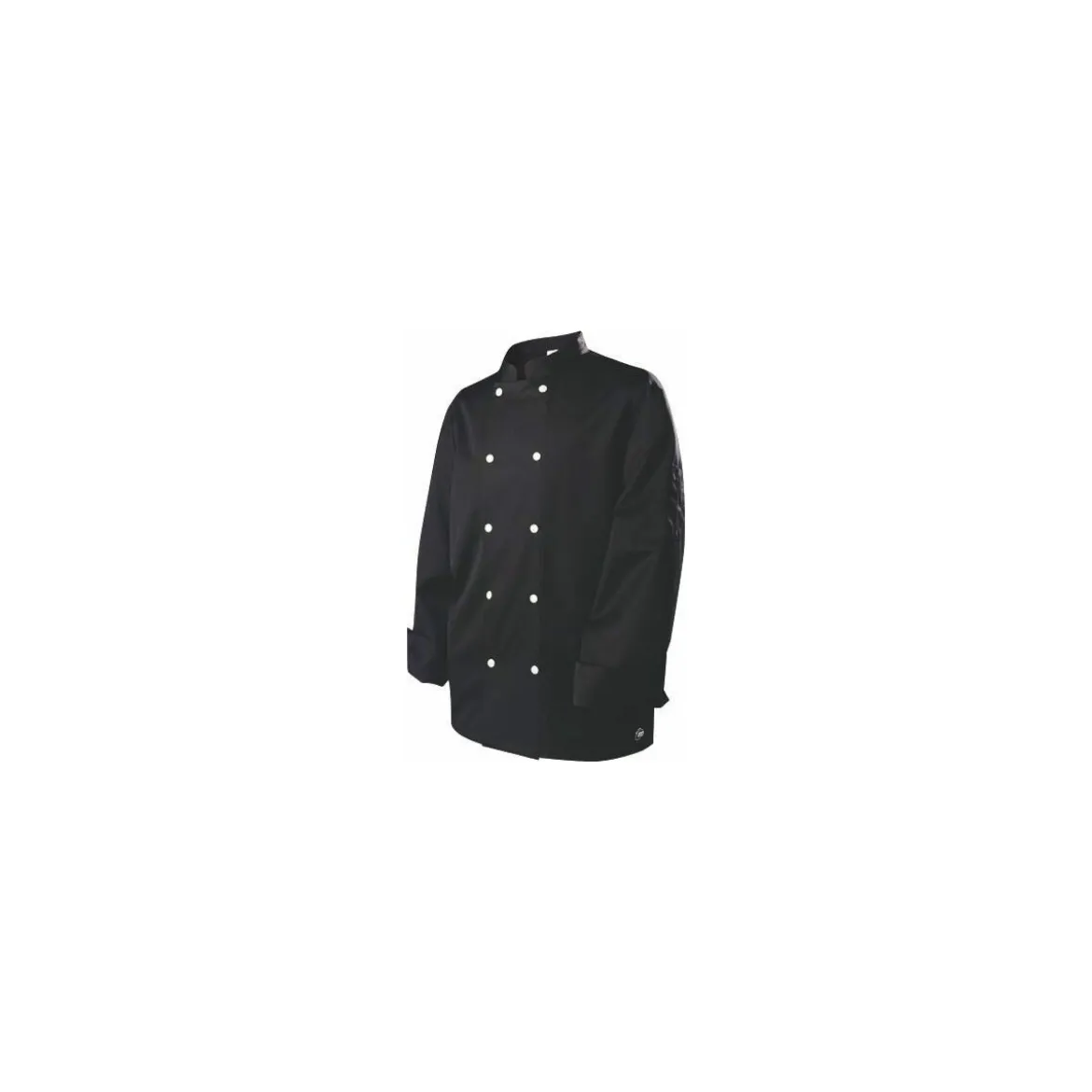 Veste polycoton manches longues noire S
